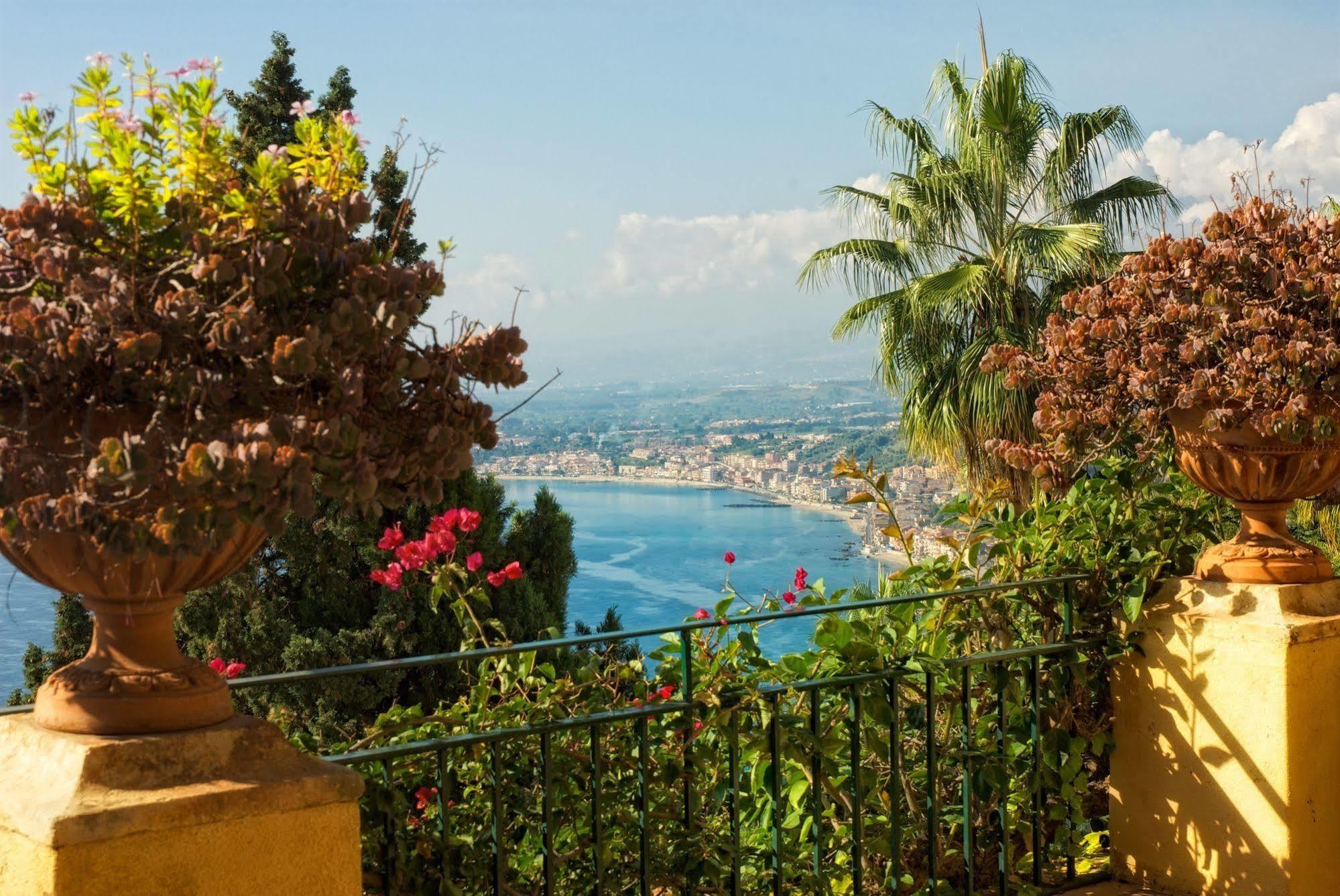 Hotel Villa Belvedere Taormina Exterior foto