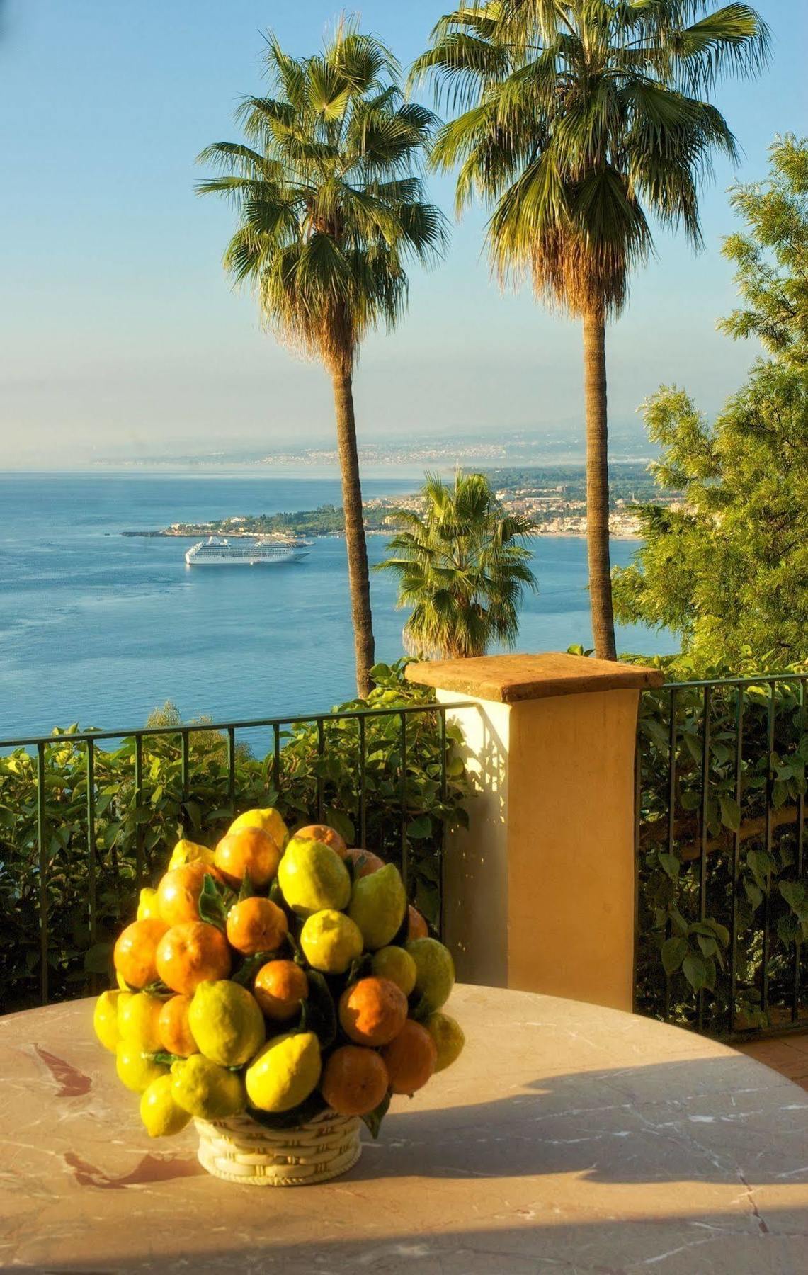 Hotel Villa Belvedere Taormina Exterior foto